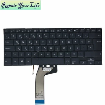 ne tastatura pentru ASUS X411 X411 X411U X411SC X411UV X411UA X411UF X406 S4200 TR Turcia 9Z.NDABB.70T negru cu lumina de fundal original