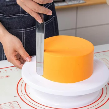 Plastic Tort de Decorare Stand Rotativ Revolving Suport Tort Anti-derapare Tort de Decorare placă Turnantă Ușor pentru Gadget-uri de Bucătărie
