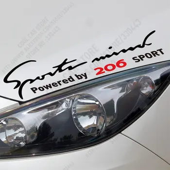 Personalizare minte Sport Huse Auto Autocolante Auto Decal Auto-Styling Pentru peugeot 206 accesorii auto