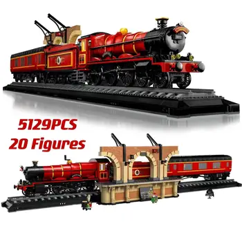 5129PCS Compatibil Cu 76405 Tren Expres Construirea de Blocuri Ridicat de Dificultate Model de Cadou Pentru Copii