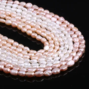 Naturale, Perle de Cultură de apă Dulce Margele vrac pentru a Face Bijuterii DIY Brățară Colier Cercei Fir de 13 Inch