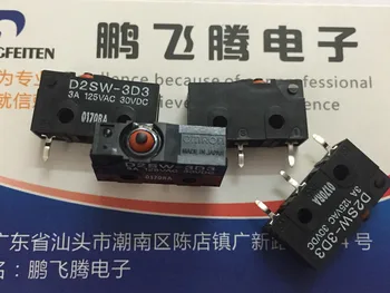 1BUC Japonia D2SW-3D3 sigilat, rezistent la apa si praf micro comutator 3 pin accident vascular cerebral limita atingere ușoară 3A