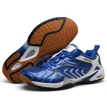 Sport Albastru Adidasi de Badminton, Pantofi pentru Bărbați Respirabil Profesionist Masculin Feminin de Volei, Pantofi de Tenis, Adidași de Tenis Masculino