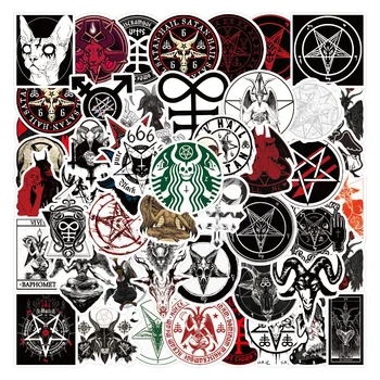 10/30/50PCS Diverse Satanismul Decor Personalizat Graffiti Autocolant Impermeabil Valiza Notebook Frigider Casca Ridicata