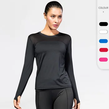 Yoga Bluze Camasi de sex Feminin care Rulează Jacheta de Fitness Colanti Sport Topuri tricou Sport Îmbrăcăminte Elastic Rashguard Sport Lenjerie