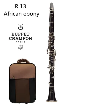 Bufet Bb Clarinet 17 Tastele B Plat Instrumente Muzicale de Înaltă Calitate Bachelită Tub argint Placat cu Clarinet