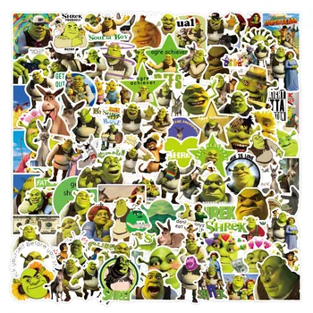 10/50/100buc Film de Desene animate Shreks Graffiti Autocolante, Decalcomanii pentru Auto, Motociclete, Mobilier de Bagaje, Skateboard-uri laptop Copil Jucării