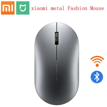 Xiaomi Mijia Mouse-ul fără Fir Moda Bluetooth Mouse-ul de Joc Mouse 1000dpi 2.4 GHz WiFi link-ul de Mouse Optic Mini Metal moda Mouse-ul