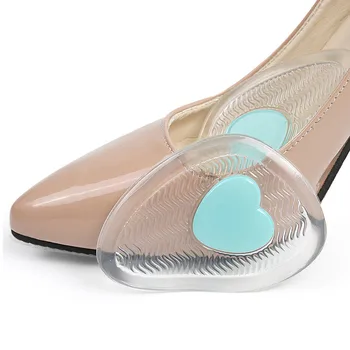 Gel De Silicon Antepiciorului Pantofi Branț Tampoane Cu Toc Moale Branț Ortopedice Anti-Alunecare De Picioare De Protecție Picior Perne Ameliorarea Durerii
