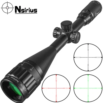NSIRIUS 4-16X50 AOE Optica de Precizie Rosu si Verde aprins Mil-Dot de Aplicare Pușcă de Vânătoare domeniul de Aplicare Pușcă Aer Aplicare în aer liber