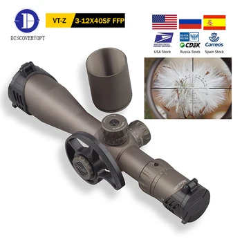 Noua Descoperire de Vânătoare Riflescope FFP 3-12 4-16 6-24X40 Compact domeniul de Aplicare de Fotografiere Vedere la Șocuri în aer liber Telescop se Potrivesc.22LR Airgun