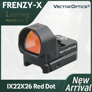 Vector Optica Frenezie 1x22x26 MOS Red Dot Sight 3MOA Dimensiune IPX6 Dovada de Apă Cu Senzor de Mișcare Auto Shut-off Pentru Pistol Glock