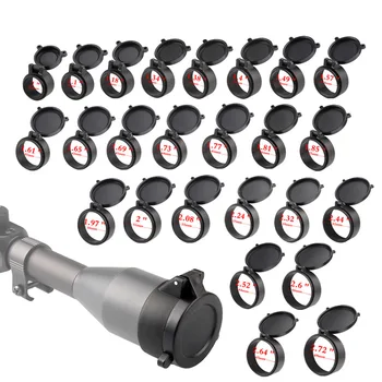 Dia 28-69mm Binoclu, Luneta Lens Cover Flip Up Rapid Deschide Obiectiv Capac de Protecție împotriva Prafului pentru Vânătoare de Noapte Viziuni domeniul de Aplicare Vedere