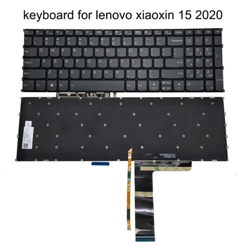 NE computere notebook tastatura cu iluminare din spate Pentru Lenovo xiaoxin 15 2020 PR5SB engleză qwerty inlocuire tastaturi SN20W65236