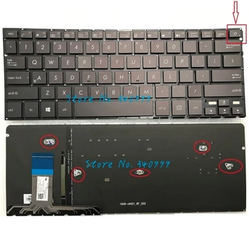 Nou Pentru ASUS UX330 UX330U UX330UA U3000UA Tastatură cu iluminare din spate Nu NE-Cadru