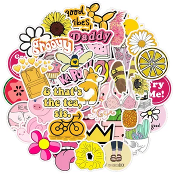 10/50/100 BUC Vsco Pachet de Stickere Fata Anime Stiker Lucruri pentru Copii pe Laptop, Frigider, Telefon Skateboard Valiza Autocolant