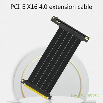 Viteza maxima PCIE 4.0 Riser 16x Cablu, placă Grafică Cablu de Extensie PCI GPU Montantului plăcii de extensie Ecranat Extender