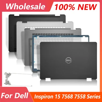 Nou Capacul din Spate Pentru Dell Inspiron 15 7568 7558 Serie LCD Înapoi Capacul cadrul Frontal zonei de Sprijin pentru mâini de Jos depinde de Caz Touchpad Tastatura