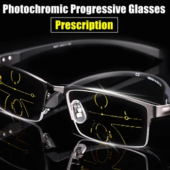 Personalizat Ochelari baza de Prescriptie medicala Bărbați Multifocală Progresivă ochelari de citit astigmatism TR90 personalizate ochelari de vedere