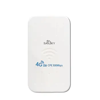 Xm206 4g Router 300mbps Lte Impermeabil în aer liber Routerul Cpe Portabil Wifi Mobile Cu Slot pentru Card Sim