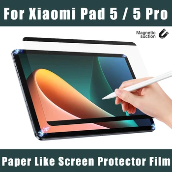 Hârtie Ca Protector de Ecran Pentru Xiaomi Pad Pentru 2021 Xiaomi Mi Pad 5 Mi Pad 5 Pro Detașabil atracție Magnetică Protector de Film
