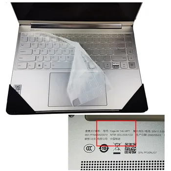 Lavabil Laptop Silicon Capac Tastatură pentru Lenovo Yoga Aer 14c IAP7 2022 Notebook Protector Piele Caz