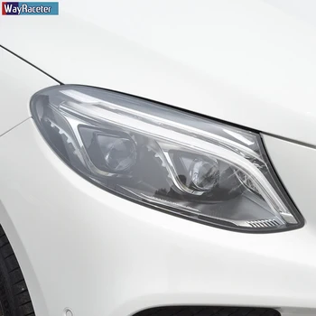 Masina Față de Lumină Transparent TPU Faruri Folie Protectoare Pentru Mercedes Benz W166 W167 W463 X 156 H247 X247 X204 X253 C253 W447