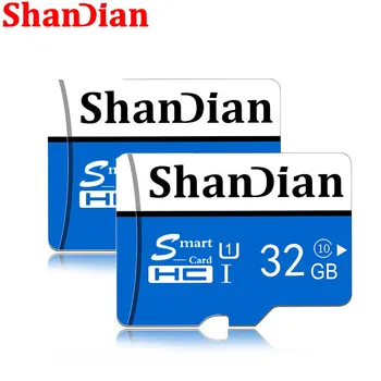 SHANDIA Original, card de memorie de 128 gb 64GB 32GB de mare viteză flash 8GB Smart sd TF/SD Carduri pentru Tableta/camera/telefon mobil