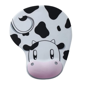 Mouse Pad Suport Pentru Încheietura Mâinii Gel Desen Lactate De Vacă,Vaca Modele