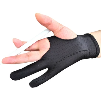 Anti-touch Glove Două Degete Artist Mănușă De Buna Elasticitate Respirabil Comprimat Desen Mănuși cu Două Degete Buna Elasticitate Pentru
