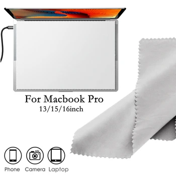 Microfibra de Protecție Capac de Film de la Tastatură Amprenta Protecție Pătură de Curățare Pânză 13de/15/16v Compatibil pentru MacBook Pro/Air