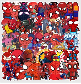 10/30/50Pcs Disney Avengers Autocolante Rece Marvel Iron Man, Spiderman Impermeabil Laptop Chitara Bagaje de Călătorie Autocolant Jucarii Copii