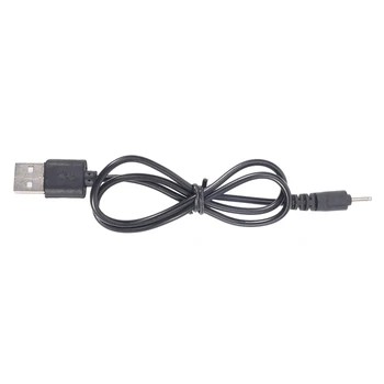 negru DC 2mm cablu USB de încărcare de 50 cm pentru Nokia N78 N73 N82
