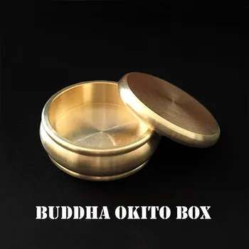Buddha Okito Cutie (Jumătate de Dolar,Alama) Trucuri Magice cu Monede Apar Pătrunde Magia Magician Aproape Iluzii Truc de Mentalism prop