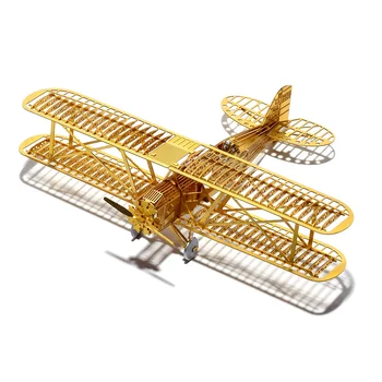 1/160 3D Metal Puzzle Avion Model de Asamblare Mini Avioane de Asamblare Modele Model Kituri de constructie Jucarii Copii, Cadouri de Craciun