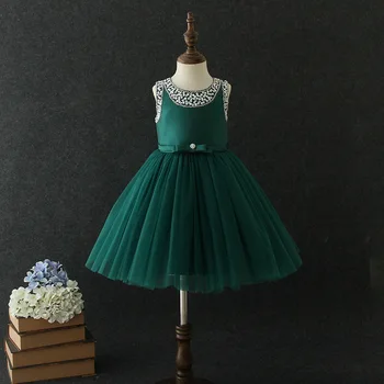 2021 Fete Dress Mare bowknot Crăciun pentru Copii Rochii Pentru Fete Petrecere Elegantă Rochie de Printesa Pentru Fete Rochie de Mireasa Copii Clothi