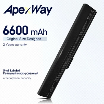 ApexWay baterie laptop pentru Asus A31-B53 A32-K52 A31-K52 A41-K52 A42-K52 K52L681 A42f A42j A52J A52f A52D F85 F86 K42 K52J K42J