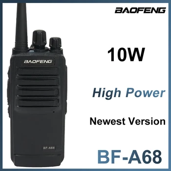 Baofeng BF-A68 Walkie Talkie Doi-way Radio 10W UHF 400-470Mhz 16CH hf Transceiver cu Rază Lungă Portabil Radio FM BF-A68 de Vânătoare