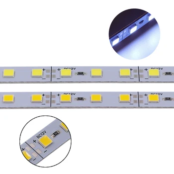 10 buc LED-uri de Lumină Bar Greu DC12V 5054 SMD Aluminiu Rigid Benzi de Lumină Led-uri pentru Cabinet Contra Alb Albastru Roșu Roz Verde 25cm/50cm