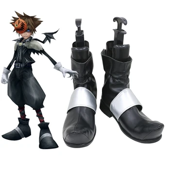 Kingdom Hearts II 2 Vampir Sora Halloween Town Versiune de Joc Cosplay Pantofi Cizme C006