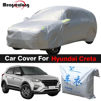 În aer liber, Masina de Acoperire Anti-UV, parasolar Ploaie, Zăpadă Protecție SUV Acoperi Praf Pentru Hyundai ix25 Creta Cantus