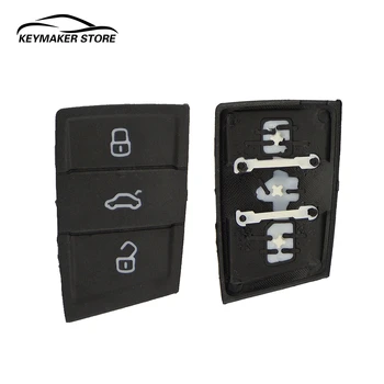 HOT 3 Butoane Telecomanda Cauciuc Auto Key Pad Pentru VW Golf 7 4 5 Mk4 6 Pentru Skoda Octavia Seat Leon Ibiza, Altea Cheie Fob