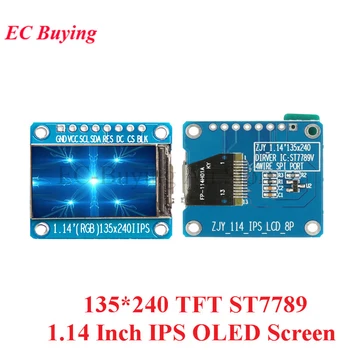 1.14 Inch IPS Ecran OLED Modul Ecran LCD 135*240 RGB TFT pentru Arduino ST7789 LCD Bord SPI Pline de Culoare HD OLED 8pini DIY