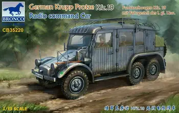 Bronco 35220 1/35 German Krupp Protze Kfz.19 Radio Comanda Masina 2020