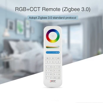 Miboxer FUT089Z Zigbee 3.0 RGB+CCT Telecomanda Wireless Dimmer 7 Zone de Control Pentru RGB+CCT LED Strip