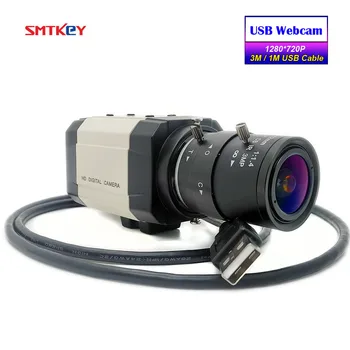 Mini Industriale USB Camera HD 720P camera web USB CCTV 5-50mm 2.8-12mm 6-60mm Obiectiv Varifocal Manual Pentru Laptop PC ,Live Streaming
