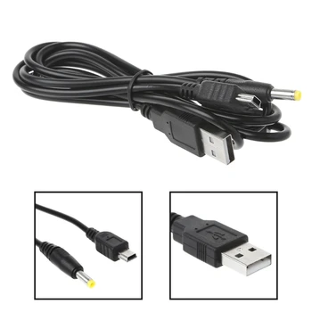 1 BUC 2-În-1 Cablu de Date USB Încărcător de Încărcare Cablu Pentru PSP 2000 3000 Jocuri Accssories