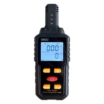 3-În-1 Dozimetru de Radiație Contor Geiger EMF Meter Automat de Alarmă în Timp Real Măsură Detector de Radiații Tester