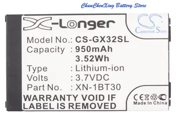 Cameron Sino 950mAh Baterie SNN5828 pentru Motorola V750, Pentru Sharp GX17,GX25,GX29,GX293,GX30,GX31,GX32,GX40,GZ100,GZ200,550SH,GX15