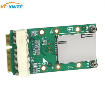 mPCIe Mini PCI-E Adaptor de Carduri cu Slot pentru Card SIM pentru 3G 4G Modul USIM Card Slot Extensie / WWAN LTE / GPS Card Desktop Laptop